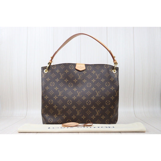 Rank AB｜LV Monogram Graceful PM Shoulder Bag｜P24061138