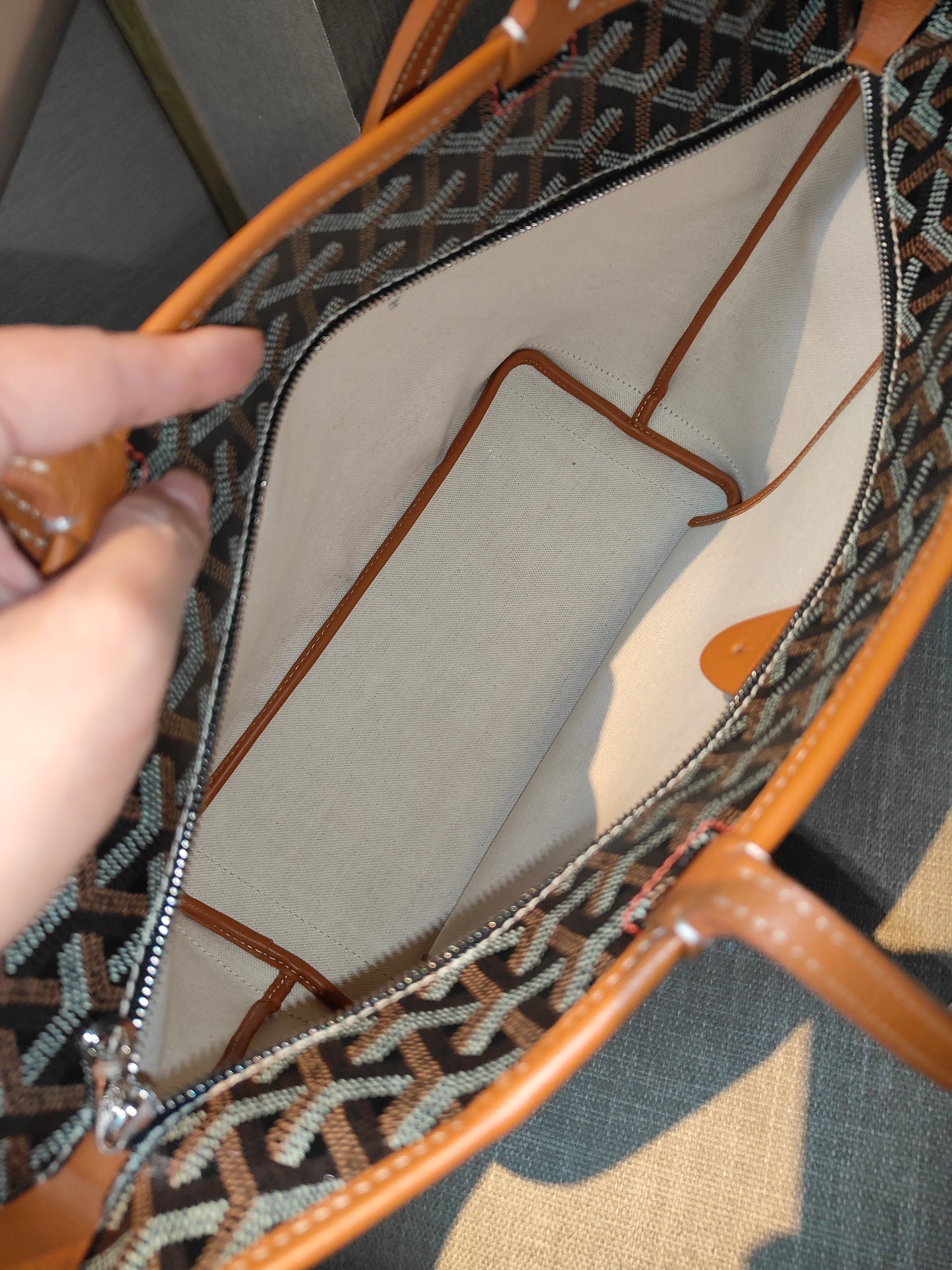 deposit｜Goyard Tote Bag Brown