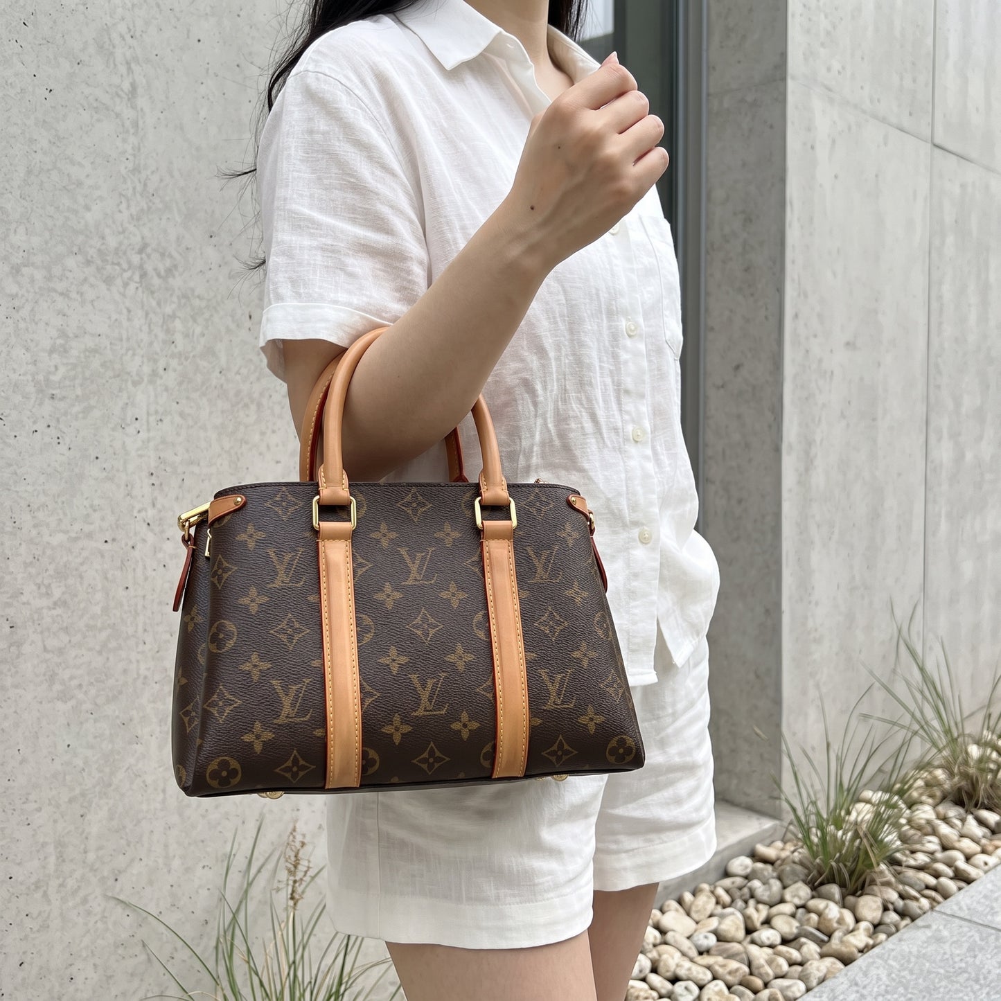 Include Entrupy Certificate of Authenticity｜Very Good ( Rank A)｜Louis Vuitton Monogram Suffolt BB  Shoulder Bag｜X26051707