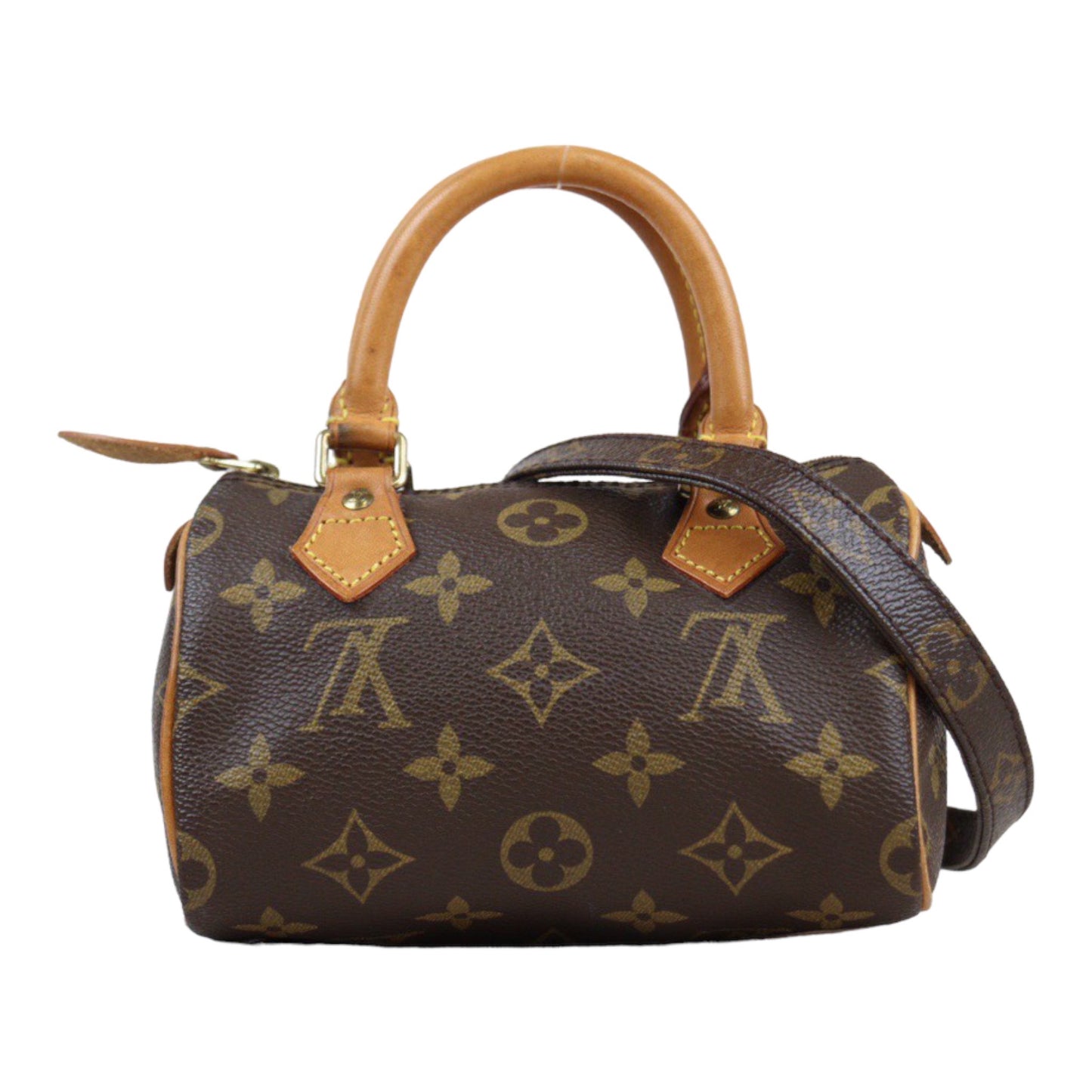 Rank AB ｜ LV Monogram Mini Speedy Handbag With Shoulder Strap｜24012902