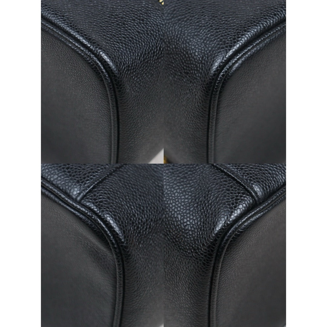 Very Good ( Rank A) ｜ CHANEL Caviar Skin Vanity Handbag  Made In 1996～1997Year ｜25111201