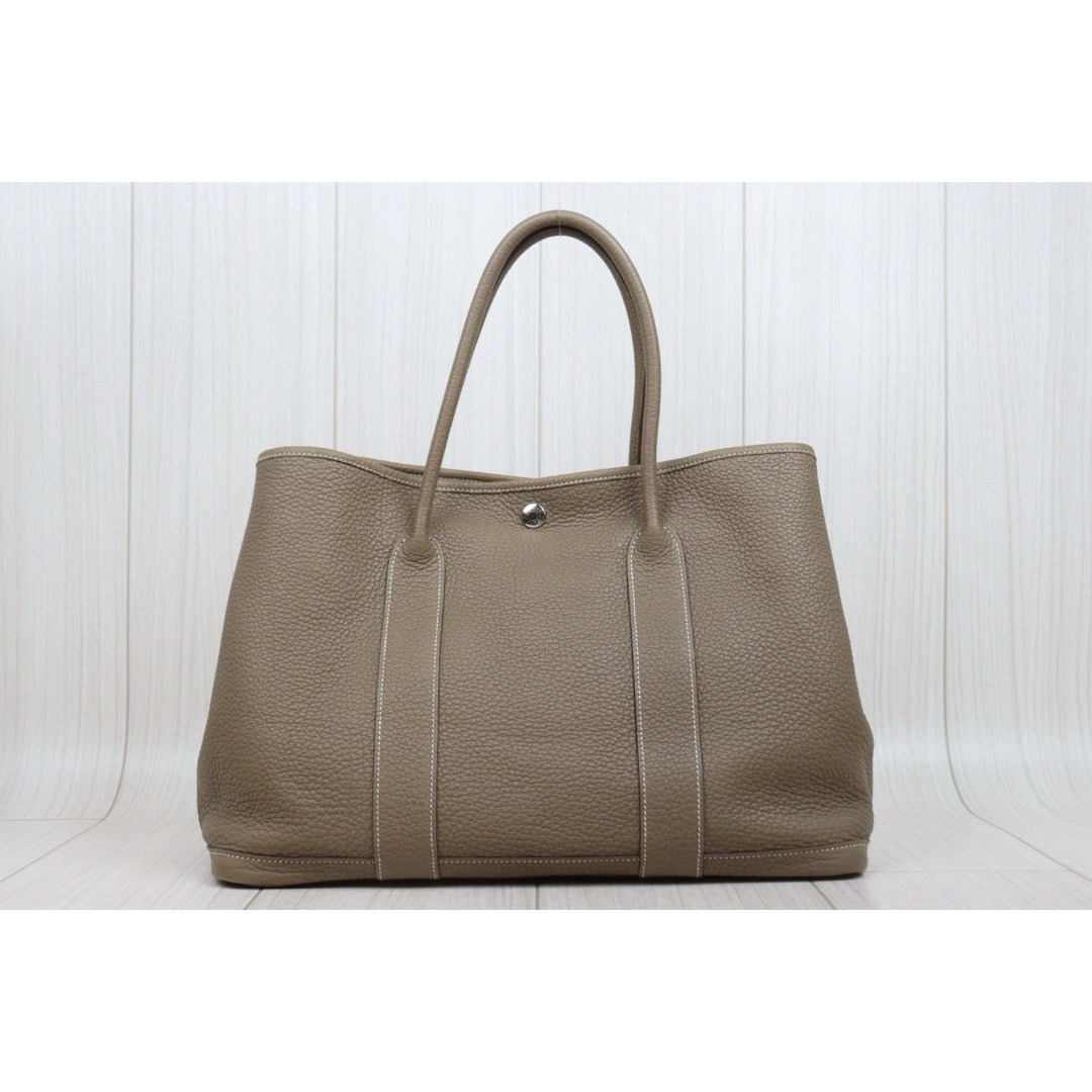Good ( Rank AB)｜ HERMES Garden Party PM Negonda Etope Handbag □O Stamp Made in 2011 Year ｜W25121602