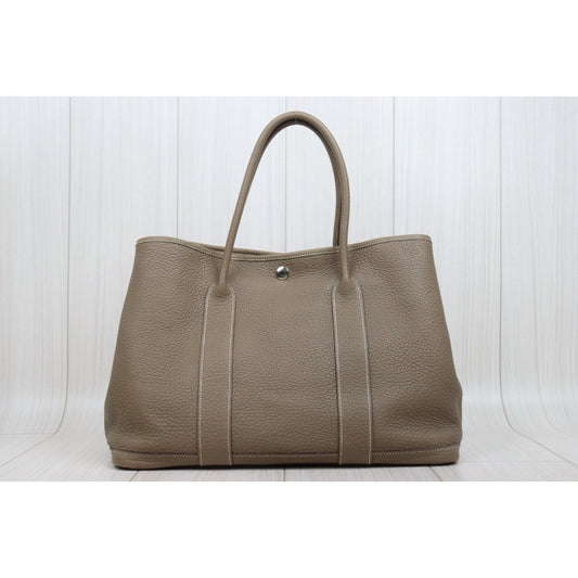 Good ( Rank AB)｜ HERMES Garden Party PM Negonda Etope Handbag □O Stamp Made in 2011 Year ｜W25121602