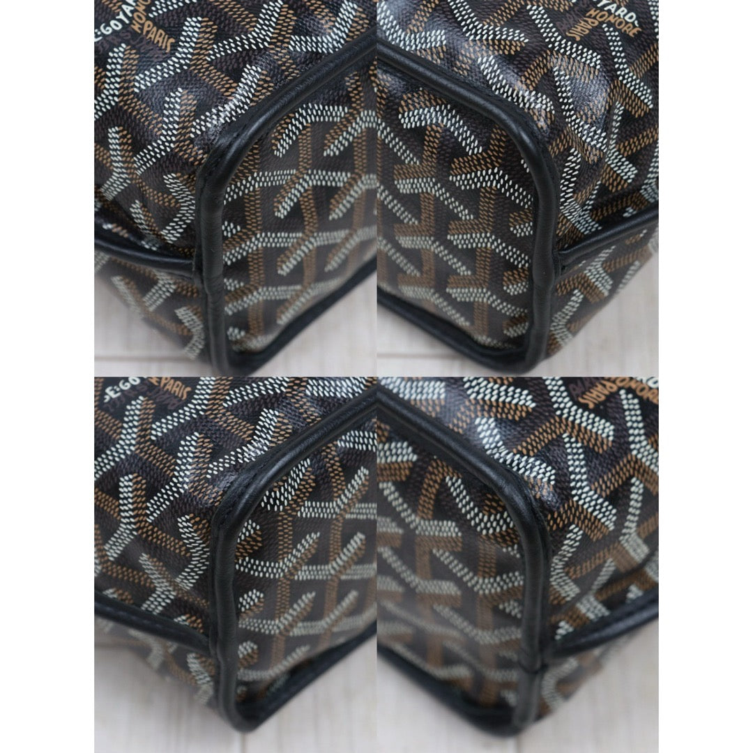 Very Good ( Rank A) ｜ Goyard Anjou Mini Tote Bag Black｜S25081012