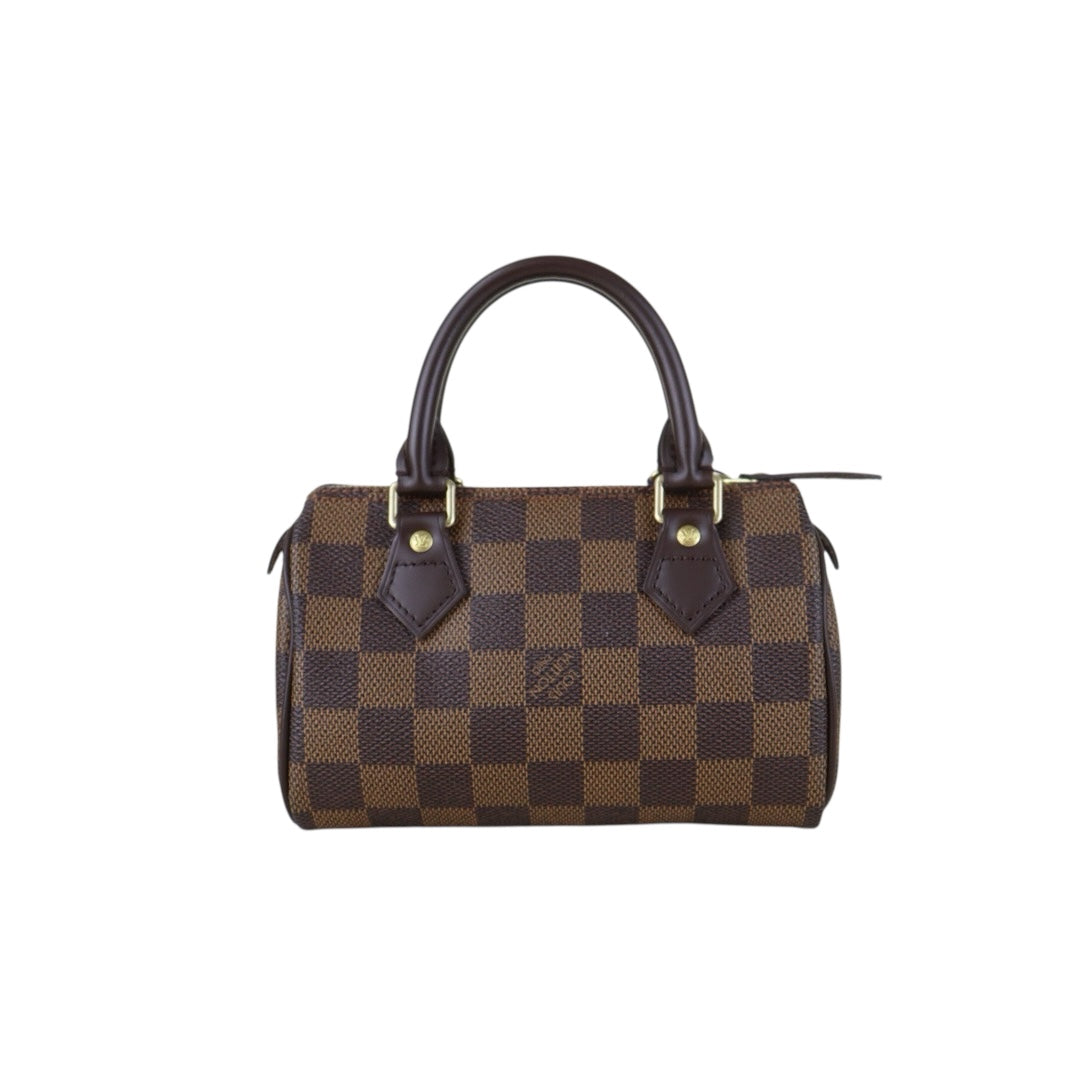 Include Entrupy Certificate of Authenticity｜Excellent（Rank SA） ｜ Louis Vuitton Damier Mini Speedy  Hand Bag｜H26100701