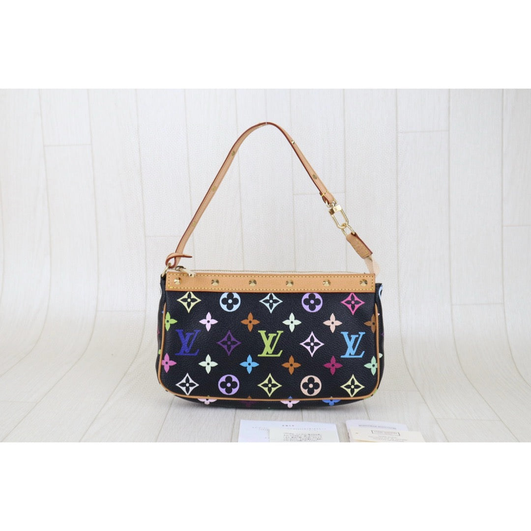 Excellent（Rank SA）｜  LV Monogram  Multicolor Pochette Accessoires｜H25041501