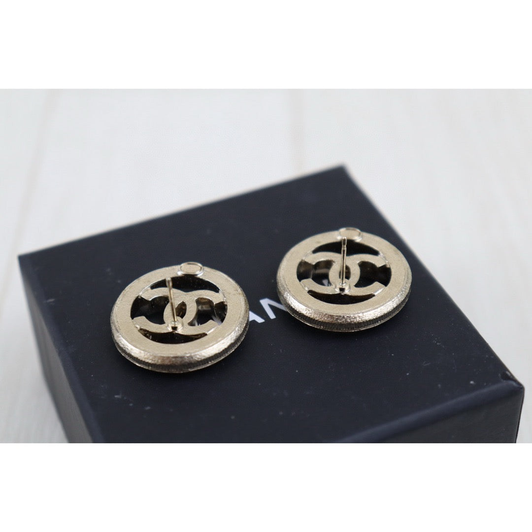 Very Good ( Rank A)｜CHANEL COCO Mark Diamond Pearl Earrings ｜H25011106