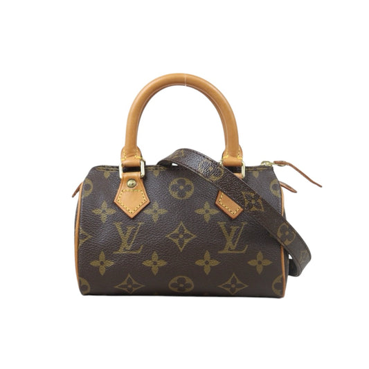 Very Good ( Rank A)｜ LV Monogram Mini Speedy Handbag With Shoulderstrap｜24101720