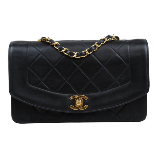 Rank AB｜ CHANEL Matrasse Diana 22 Lamb Skin  Chain Bag Made in 1991-1994 Year｜23120809