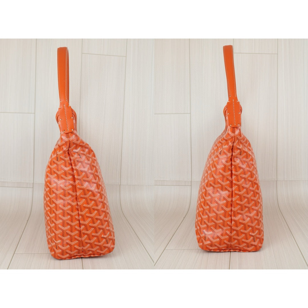 Very Good ( Rank A) ｜ Goyard Boheme Hobo Shoulder Bag Orange｜B24121304