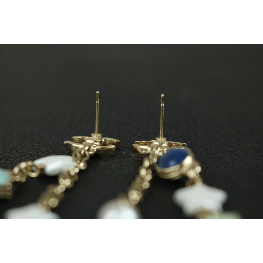 Very Good ( Rank A)｜ CHANEL  Coco Mark  Colored Pearls  Earrings ｜F25021109