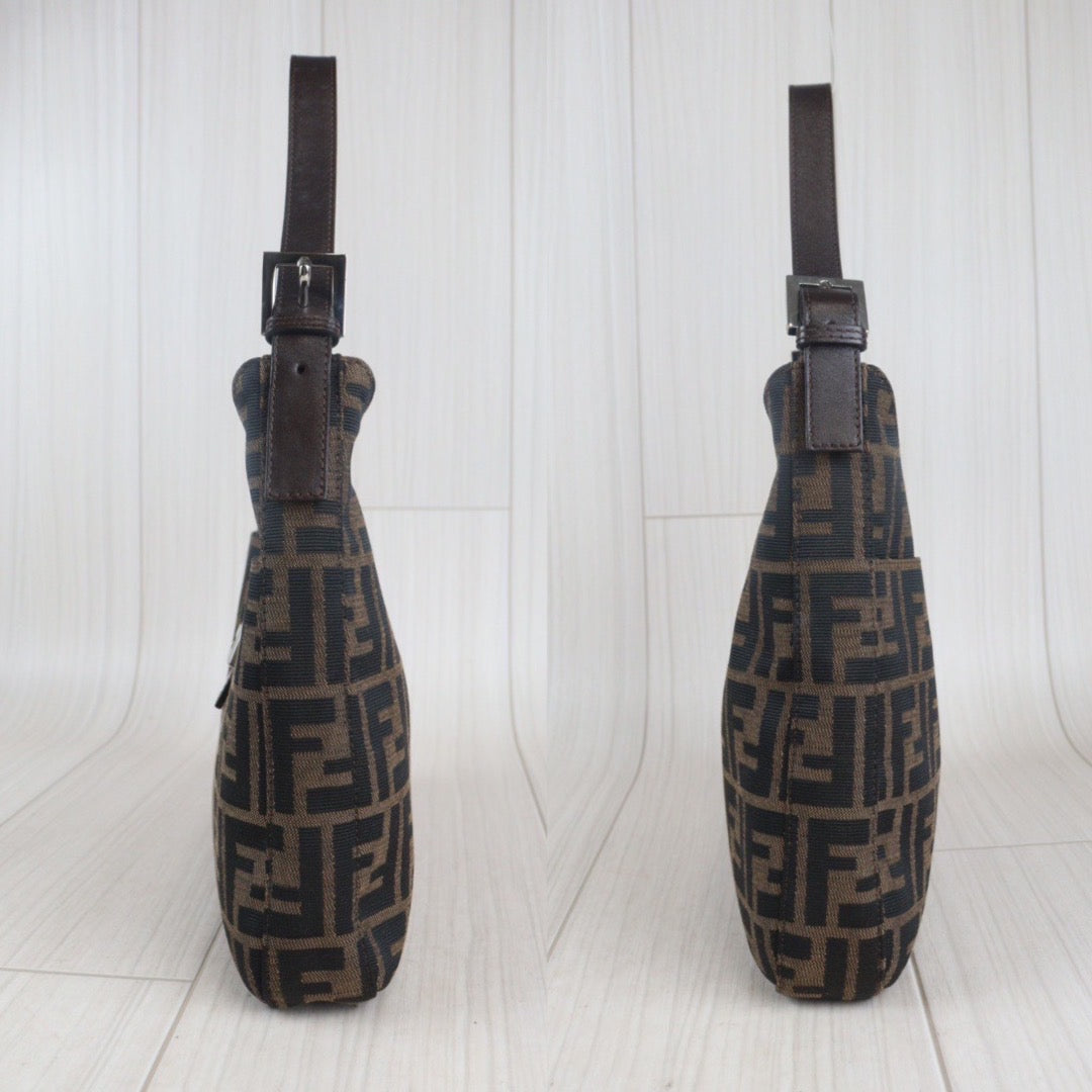 Rank A｜ FENDI Zucca Mamma Shoulder Bag ｜23090915