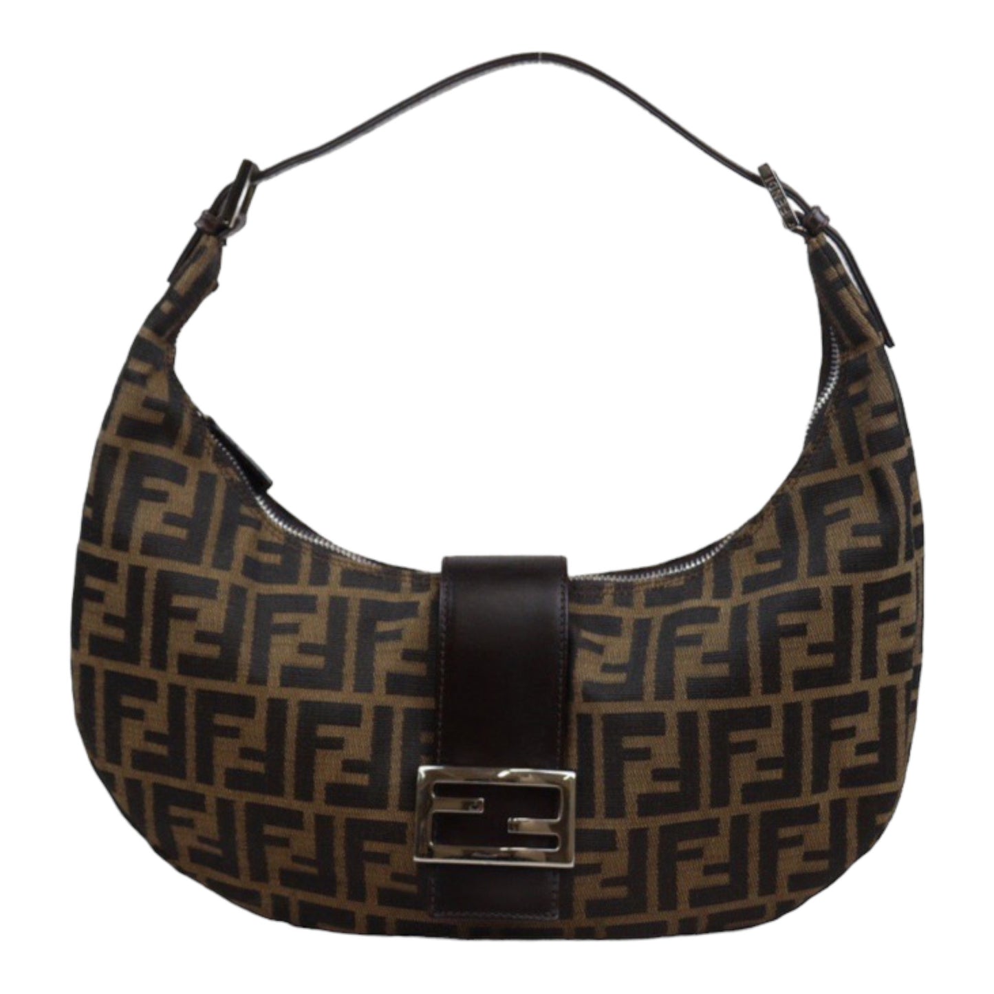 Rank A ｜ FENDI Zucca Shoulder Bag ｜24030129