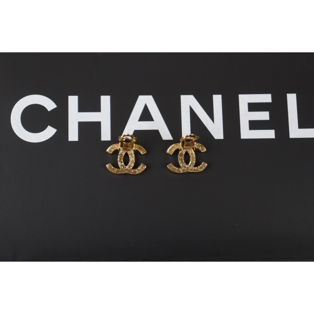 Rank A ｜CHANEL COCO Earrings 18k Gold Plated ｜24053021