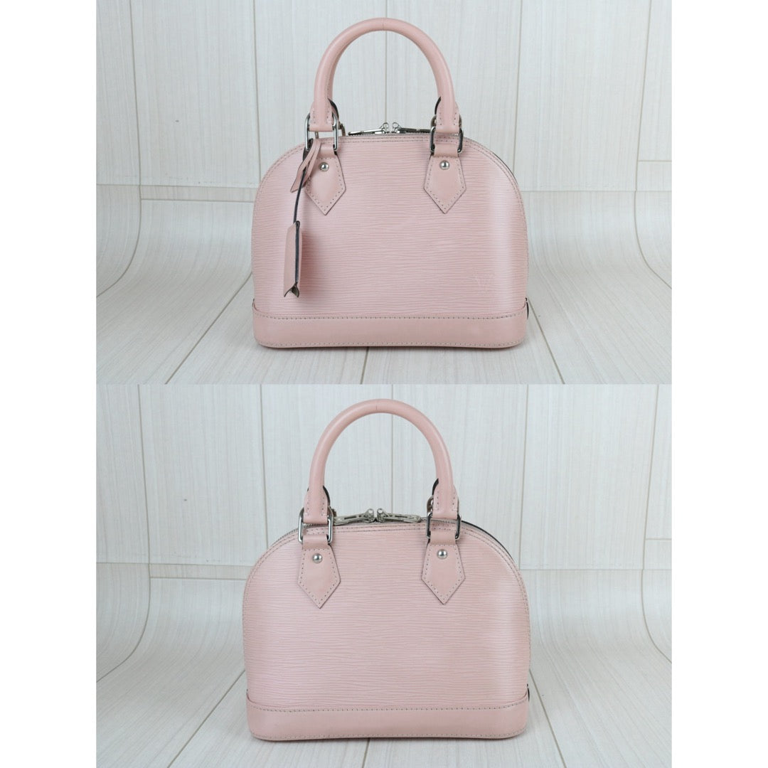 Include Entrupy Certificate of Authenticity｜Good ( Rank AB)｜Louis Vuitton Epi Alma BB HandBag Shoulder Bag Pink ｜S26070603
