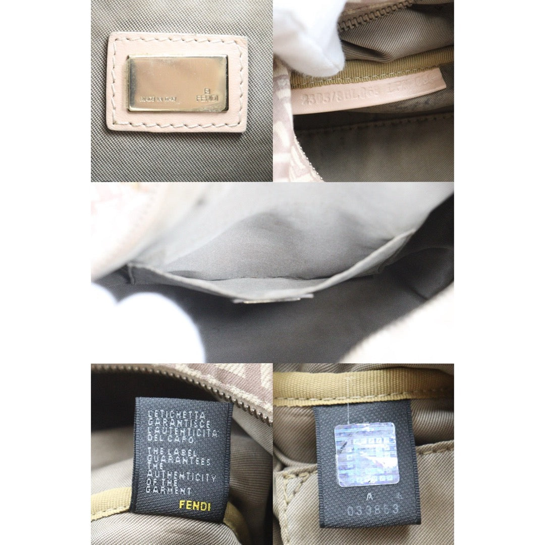 Good ( Rank AB)｜ FENDI Mamma Baguette Boston25 Hand Bag Pink｜25091102