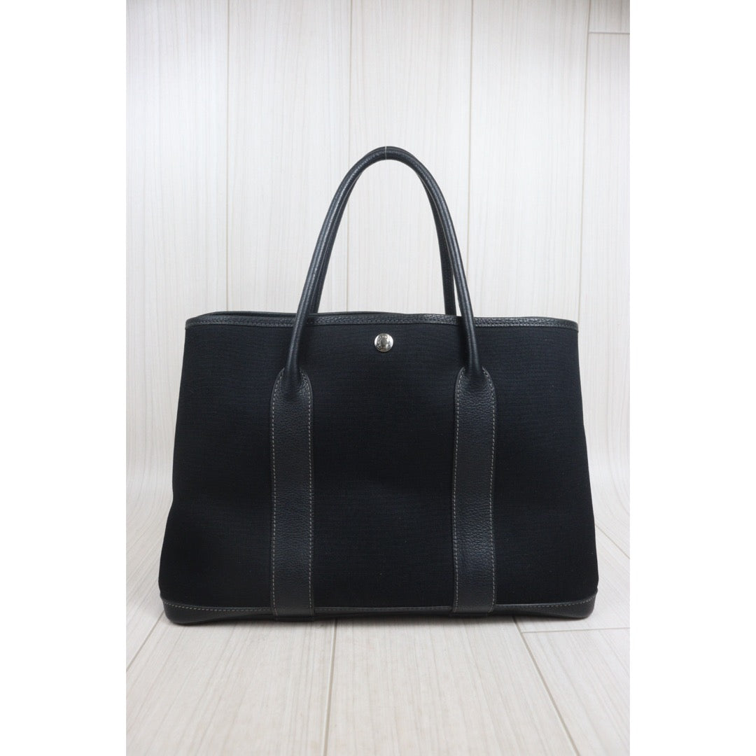Include Entrupy Certificate of Authenticity｜Good ( Rank AB)｜ HERMES Garden Party PM Handbag □G Stamp Made In 2003 Year｜26082102