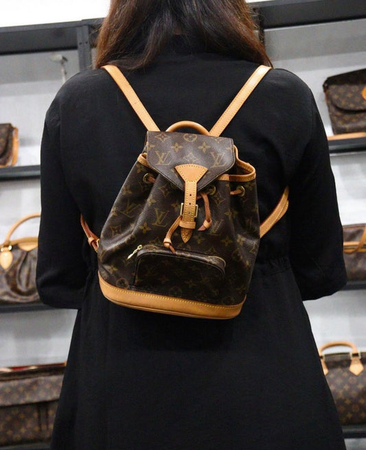 Rank AB｜ LV Monogram Montsouris PM Backpack｜23092627