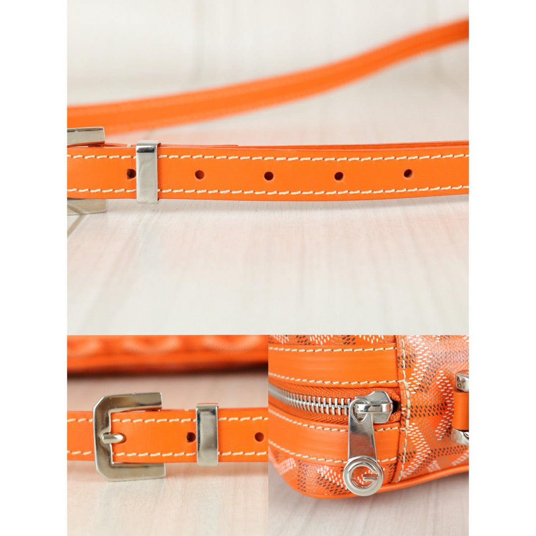 Very Good ( Rank A) ｜ Goyard Cap Vert Shoulder Bag Orange｜X25120602