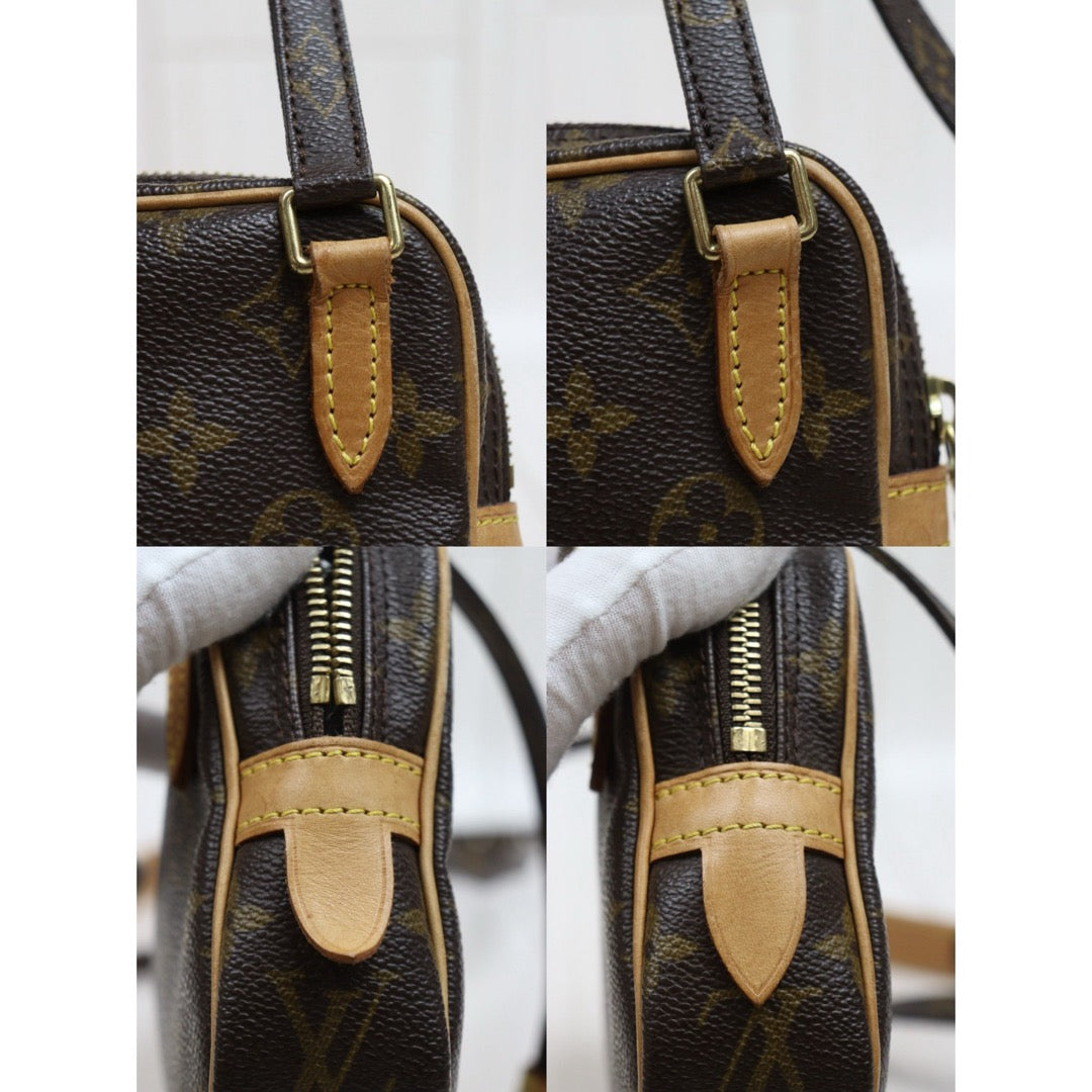 Good ( Rank AB)｜LV Monogram Pochette Marley Bandolier Shoulder Bag｜26021908