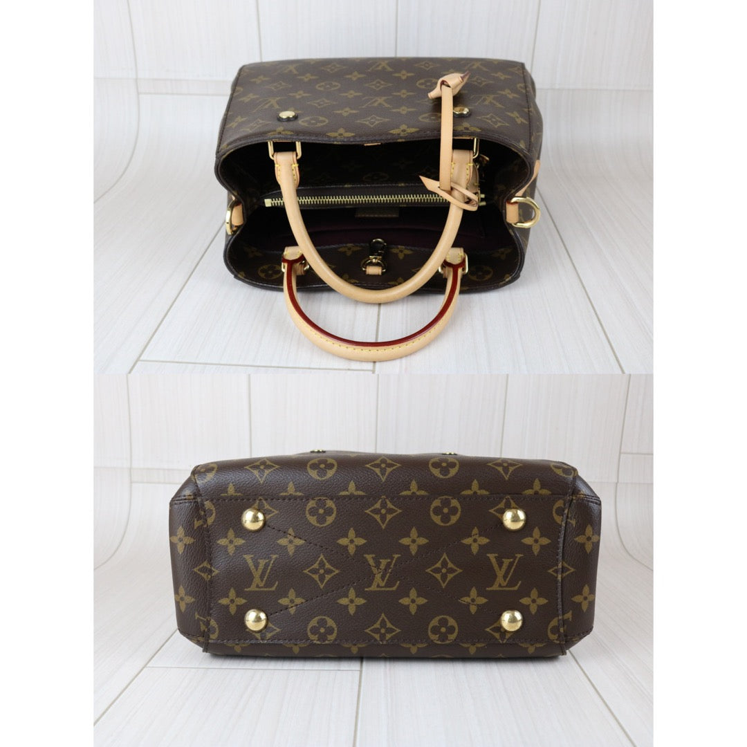 Include Entrupy Certificate of Authenticity｜Very Good ( Rank A)｜ Louis Vuitton Monogram Montaigne BB Hand Bag Shoulder Bag ｜X26041416