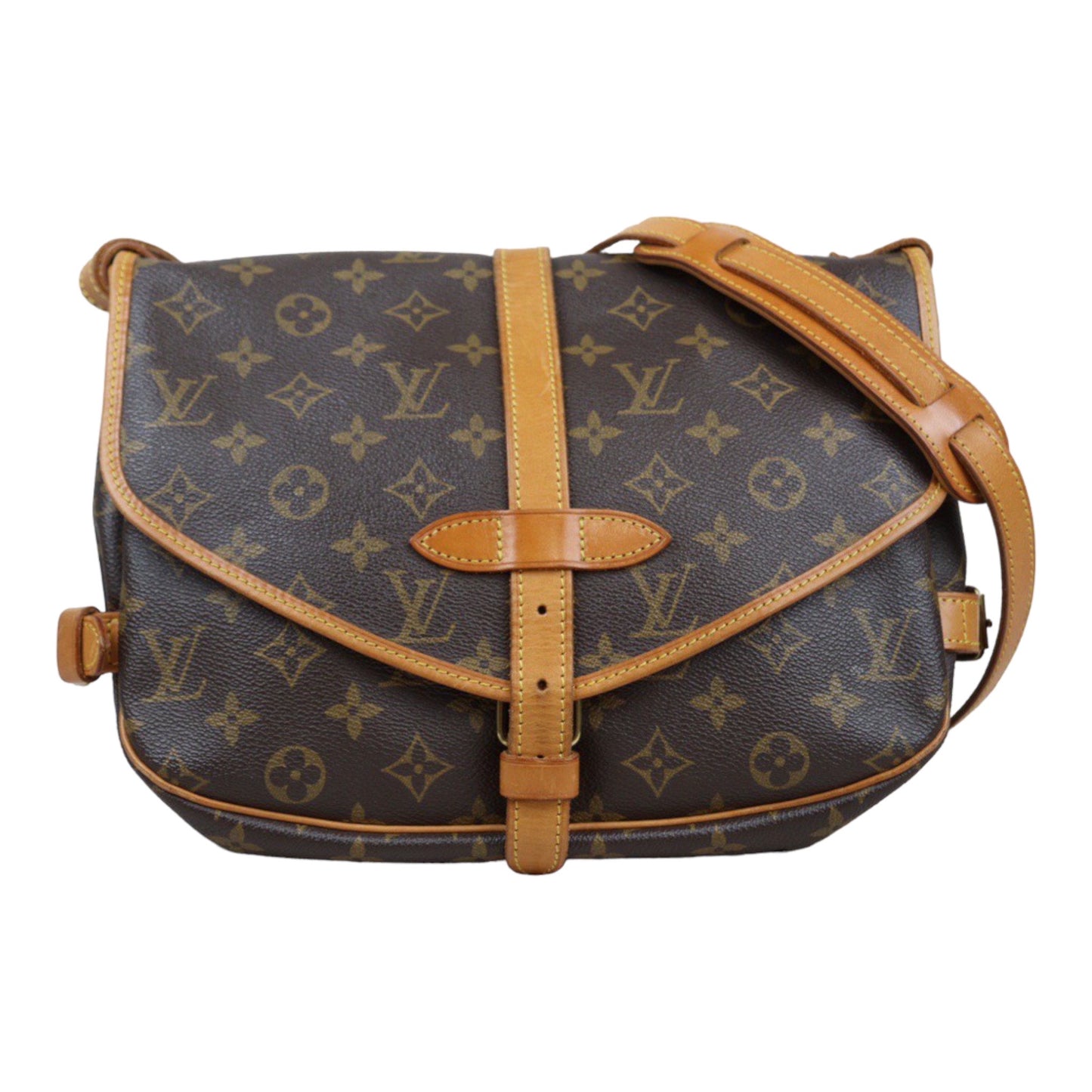 Rank AB ｜ LV Monogram Saumur 30 Shoulder Bag｜24012913