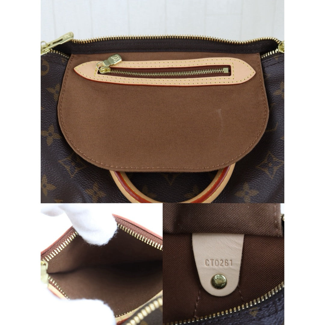Include Entrupy Certificate of Authenticity｜Excellent（Rank SA） ｜ Louis Vuitton Monogram Speedy 25 Hand Bag With Shoulder Strap｜S26072512