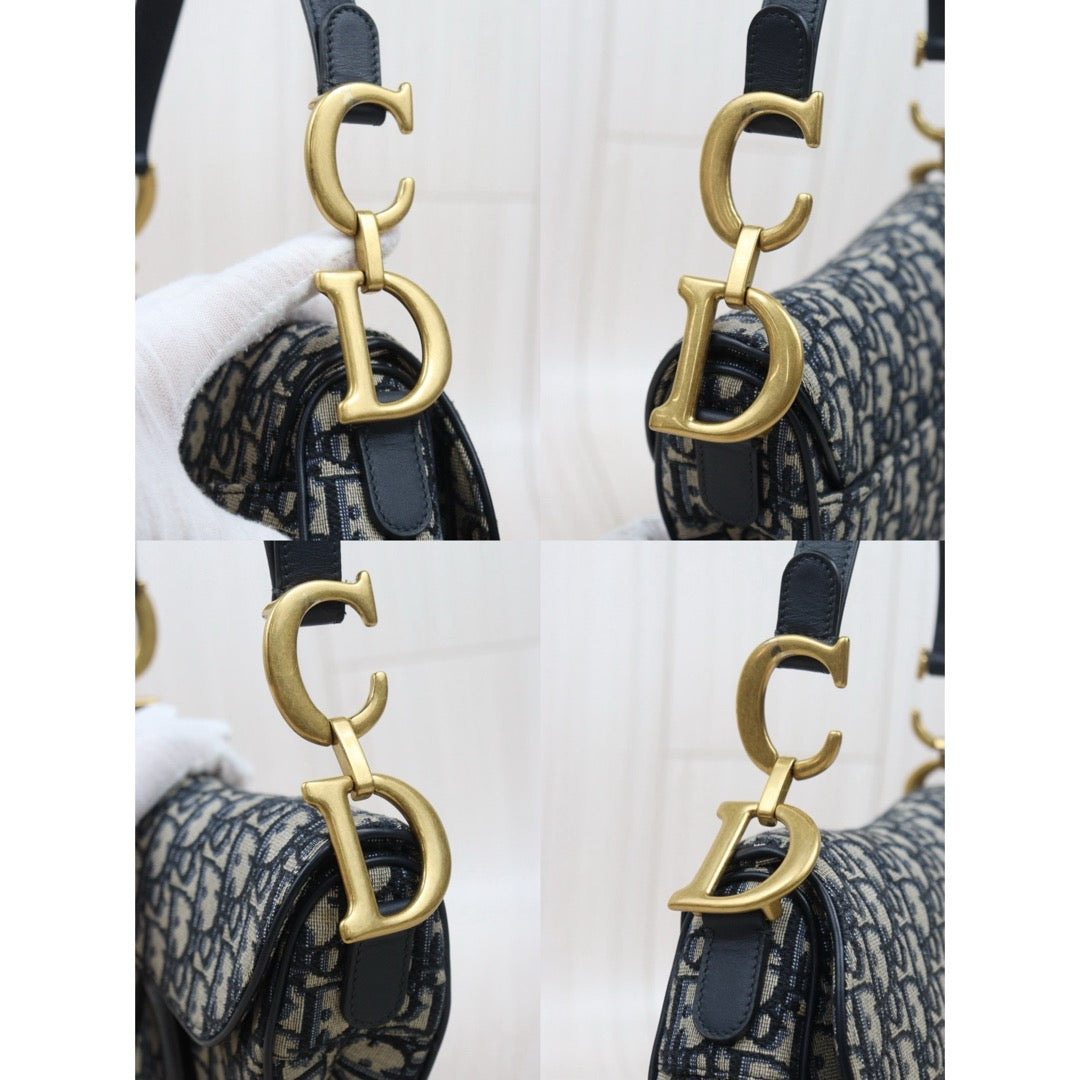 Very Good ( Rank A)｜Dior Trotter Saddle Shoulder Bag Medium｜S25081005