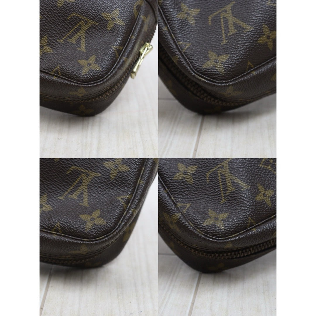 Include Entrupy Certificate of Authenticity｜Good ( Rank AB)｜ Louis Vuitton Truth Toilet 23 Monogram Makeup Pouch｜26082103