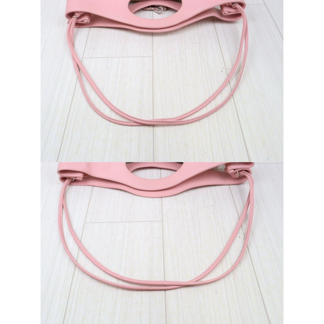 Good ( Rank AB)｜ CHANEL 31 Bag Limited Cherry Pink PVC Made in 2019 Year｜V24122604