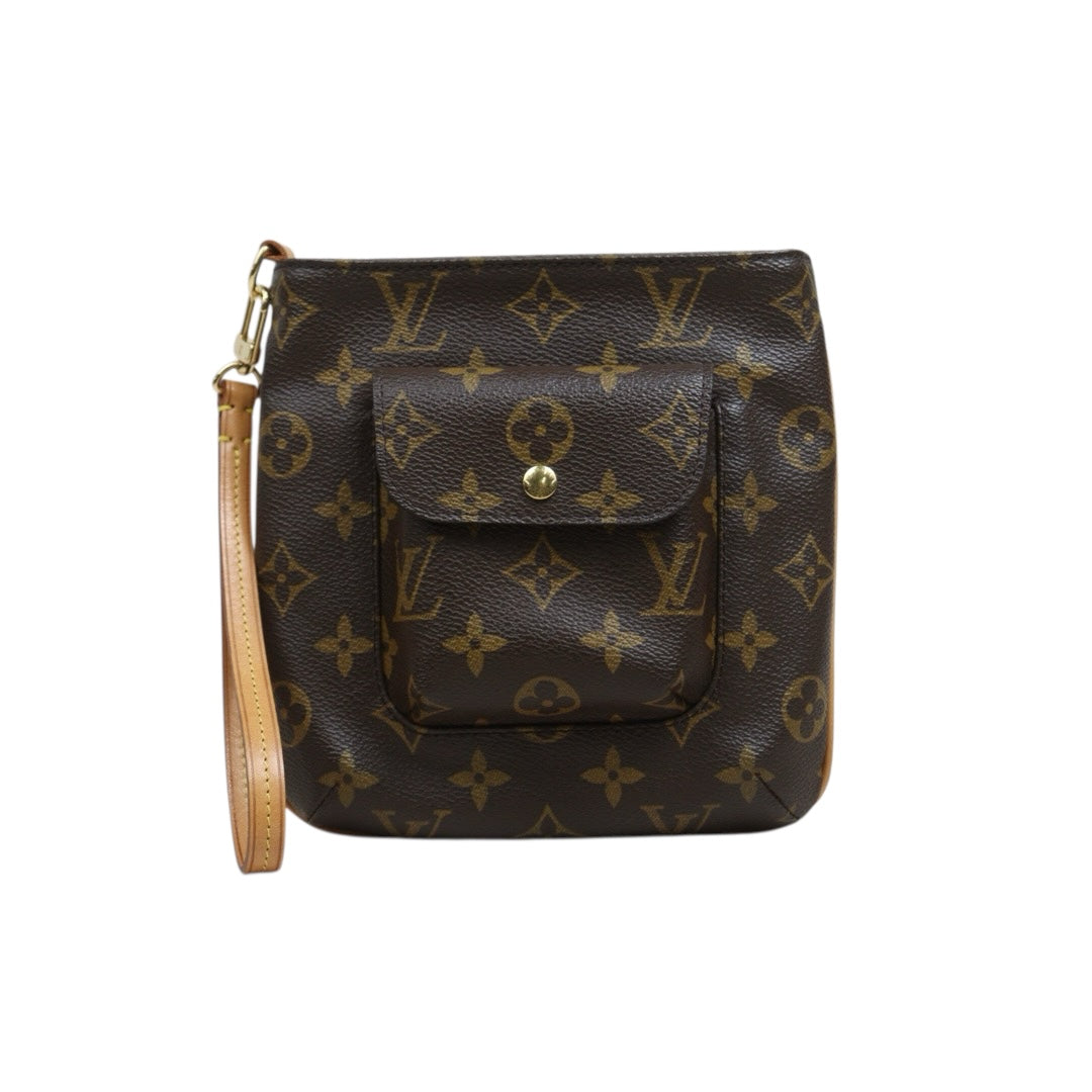 Include Entrupy Certificate of Authenticity｜Very Good ( Rank A)｜ Louis Vuitton Monogram Partition Pouch ｜26062606