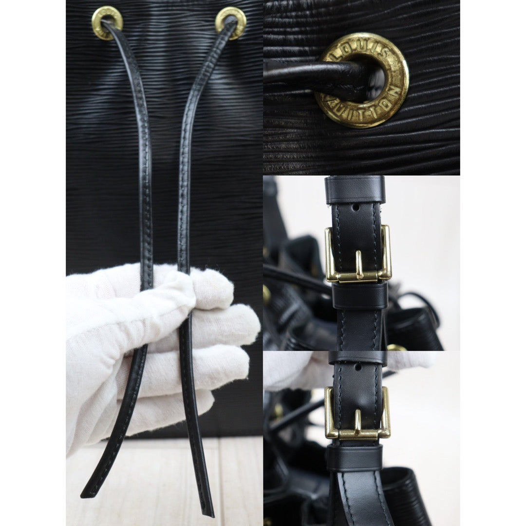 Good ( Rank AB)｜ LV Epi Noe Shoulder Bag Black｜V24101010