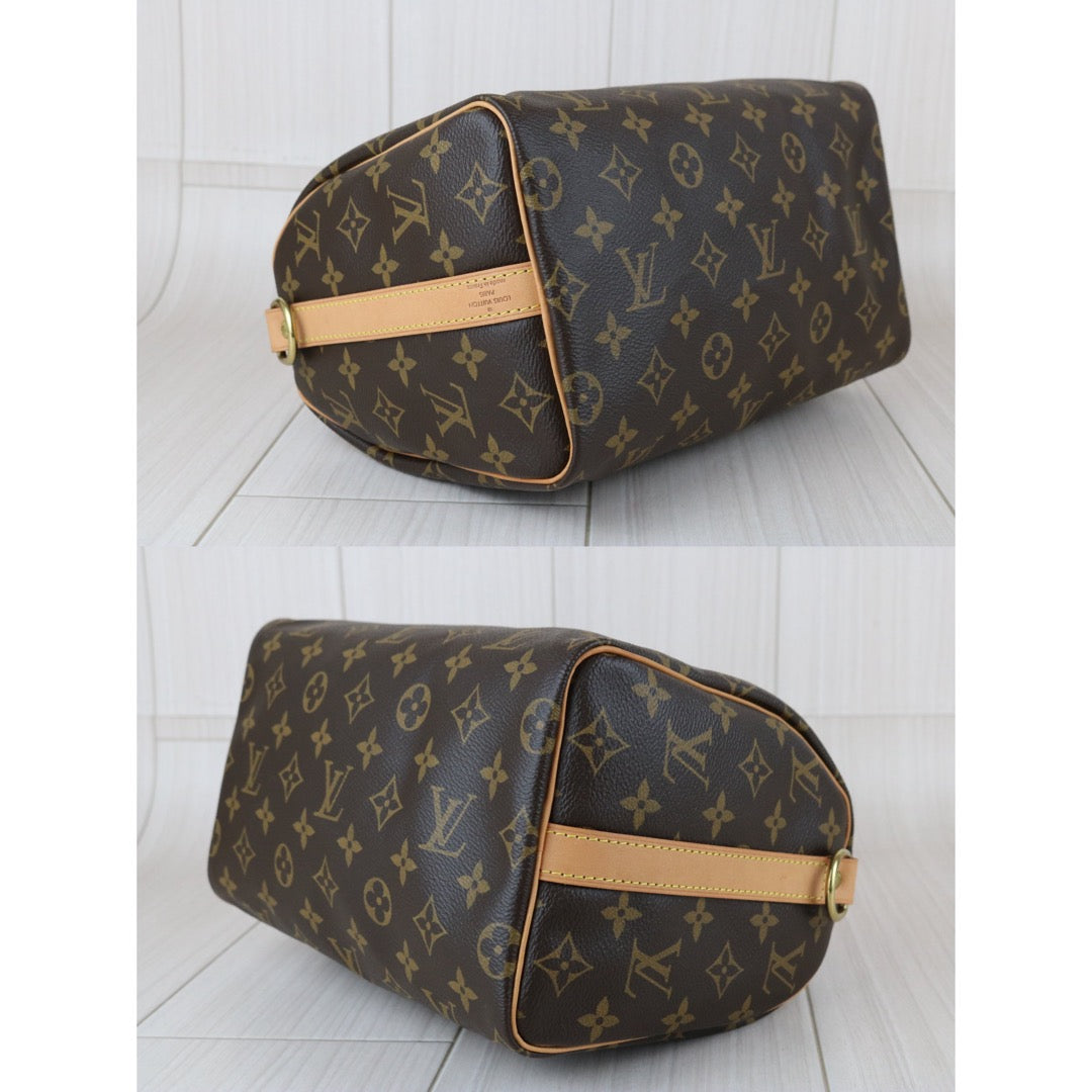 Include Entrupy Certificate of Authenticity｜Very Good ( Rank A)｜ Louis Vuitton Monogram Speedy 25 Hand Bag With Shoulder Strap ｜X26040820