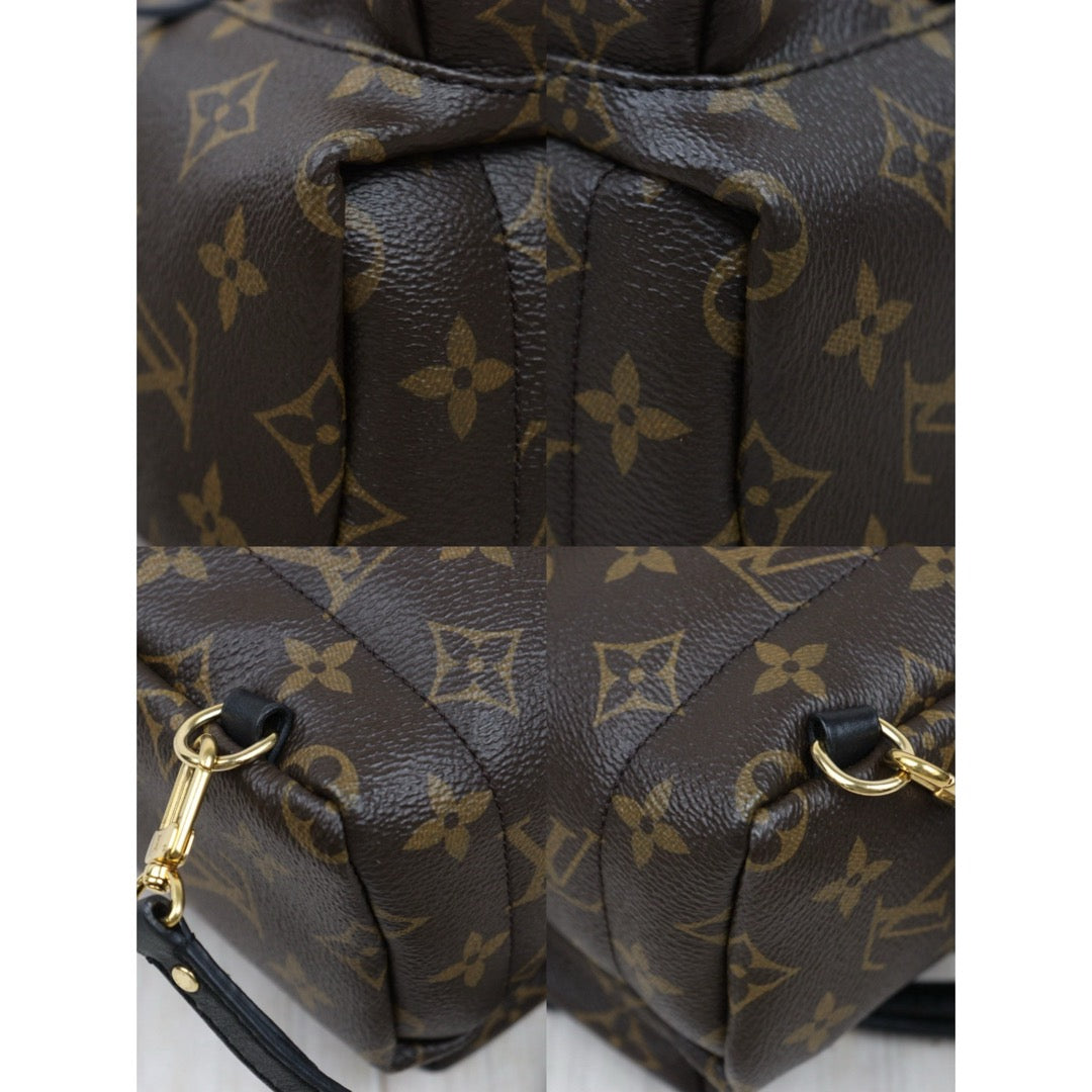 Very Good ( Rank A) ｜  LV Monogram Coated Canvas Mini Palm Springs Backpack｜S25022605