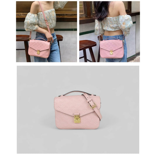 Very Good ( Rank A)｜LV Monogram Pichette Metis ShoulderBag Pink｜S25051508