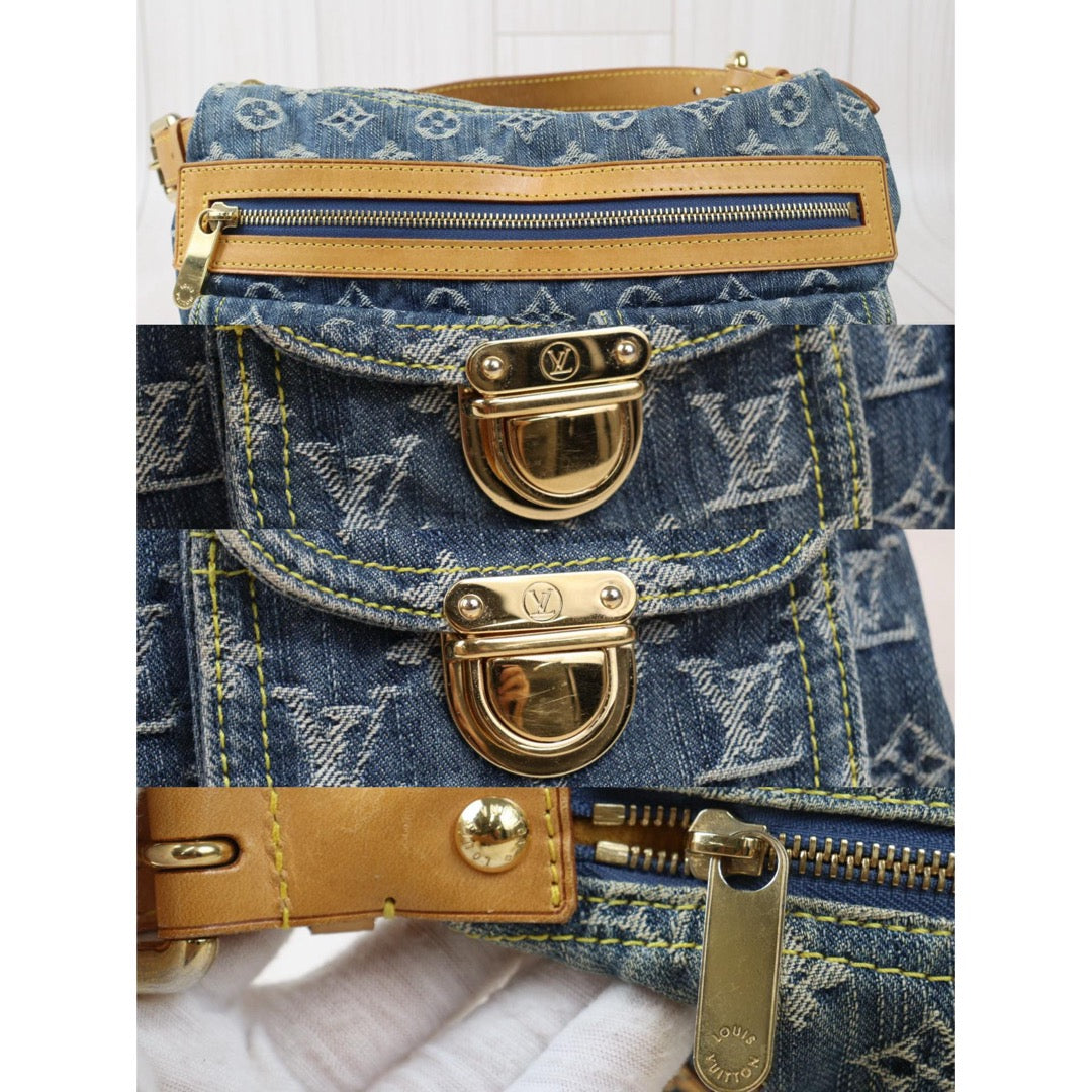 Good ( Rank AB)｜  LV Monogram Baggy Denim Shoulder Bag｜24072503