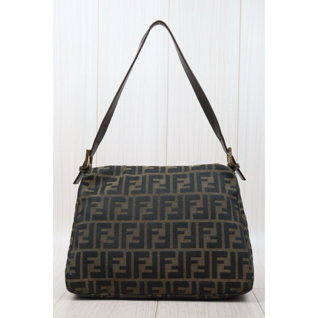 Good ( Rank AB)｜ FENDI Zucca Mamma Baguette Shoulder Bag ｜25042115