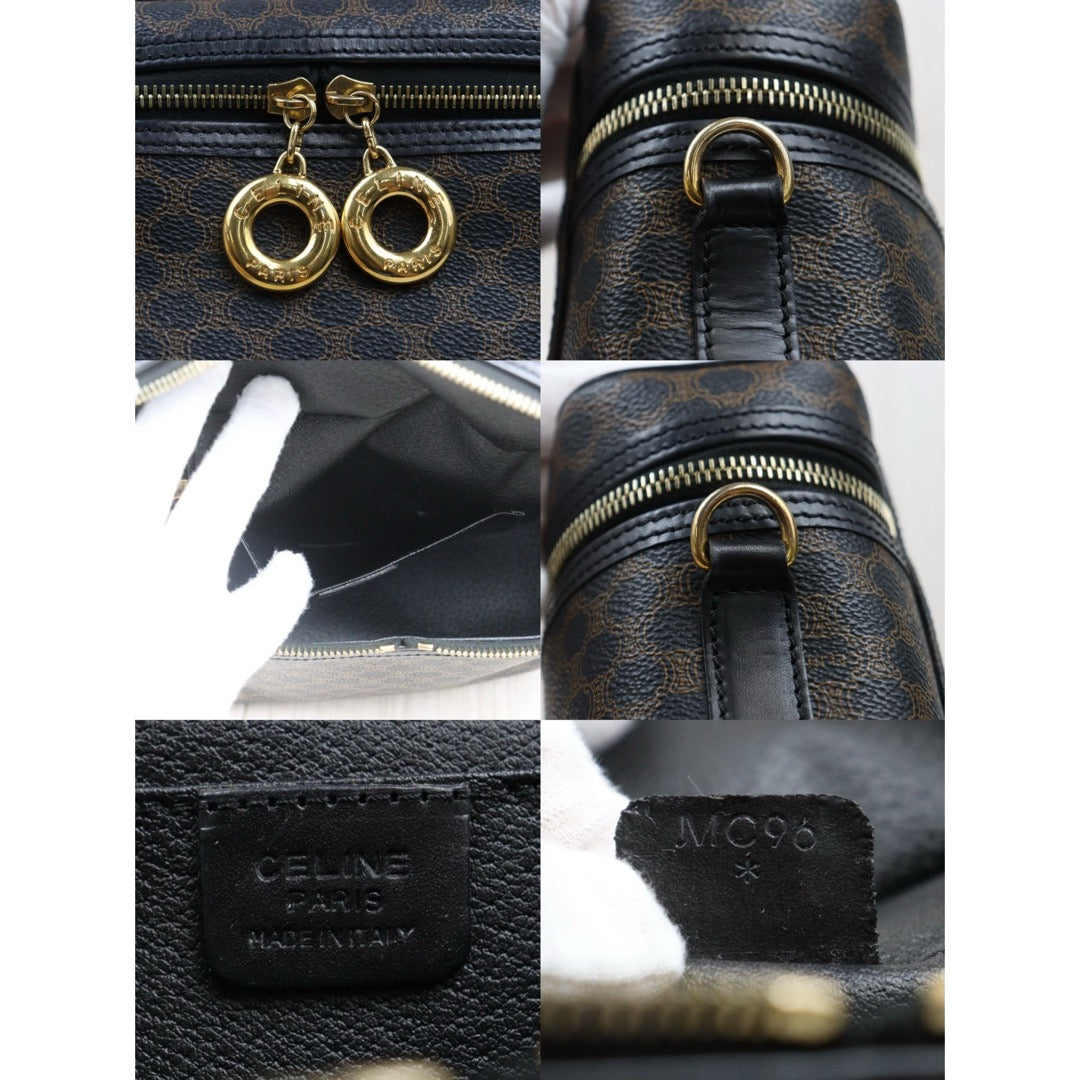 Very Good ( Rank A)｜ CELINE Macadam Vanity Handbag Shoulder Bag ｜25071708