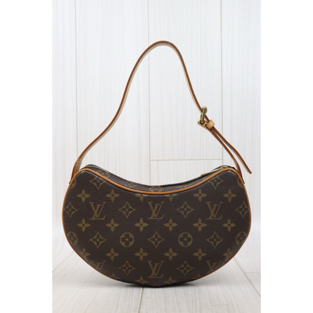 Good ( Rank AB)｜LV Monogram Pochette Croissant PM Shoulder Bag｜S25071006