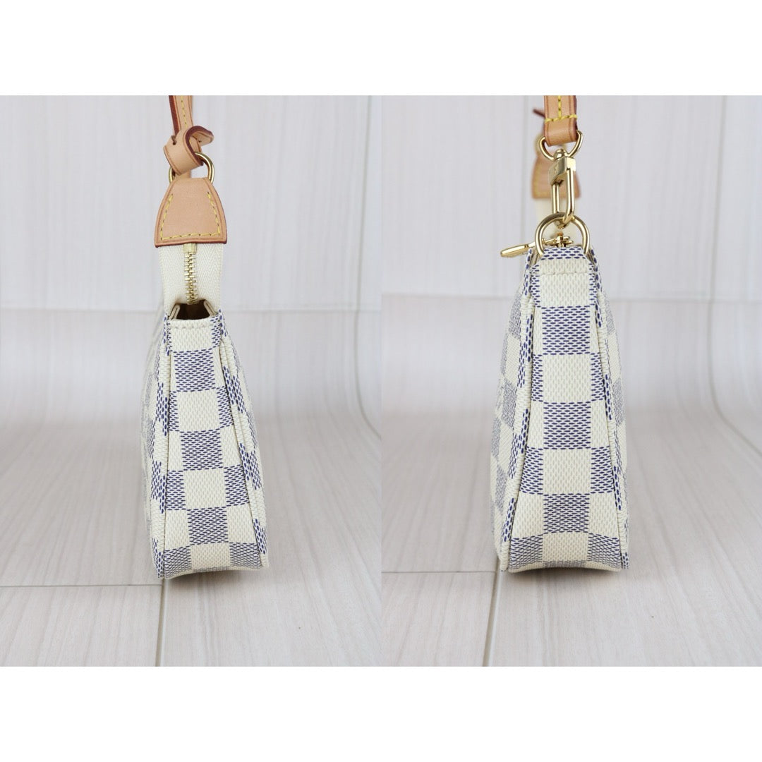 Excellent（Rank SA）｜LV Damier Azur Pochette Accessoires Current Model ｜X25062319