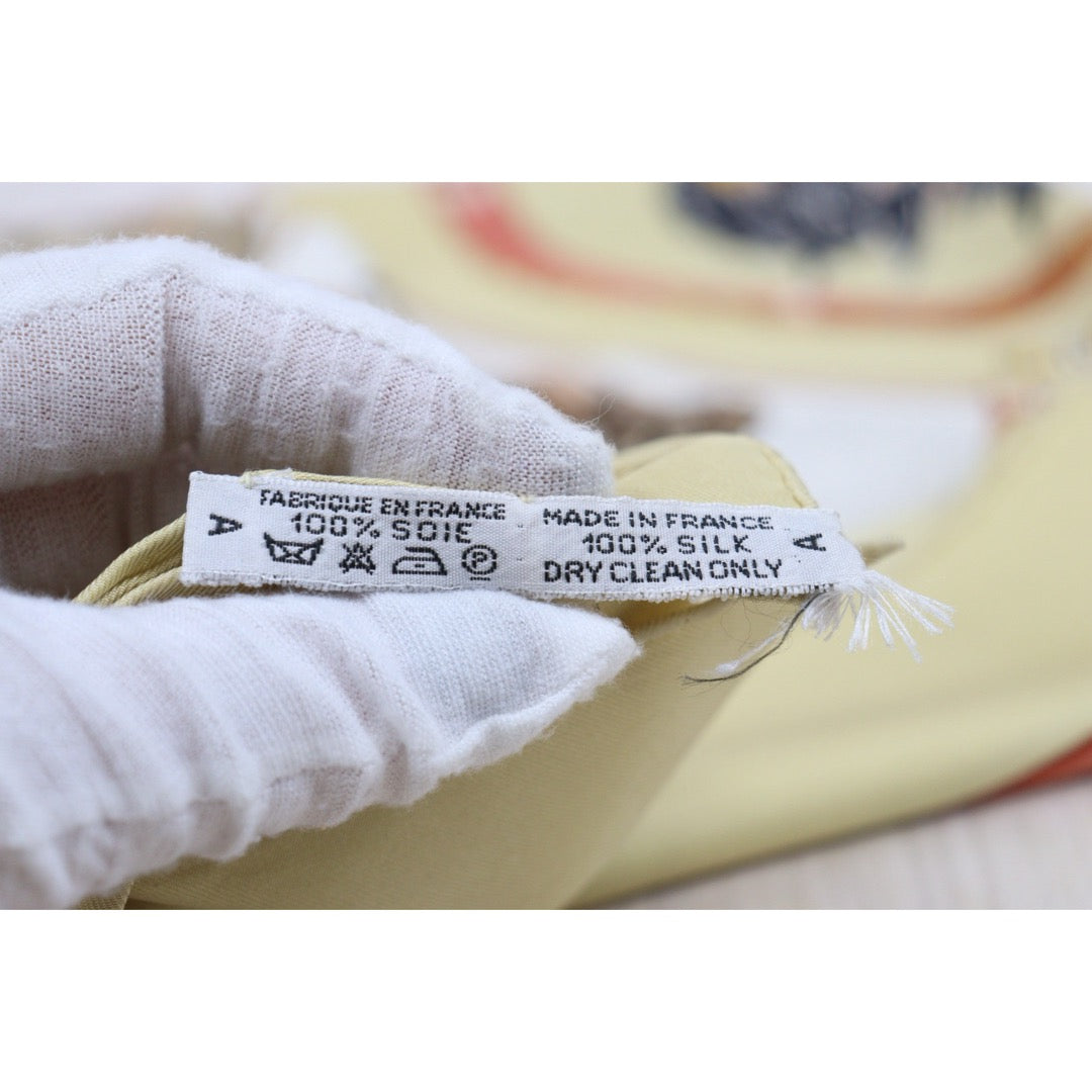 Good ( Rank AB) ｜ HERMES Chevaiix De Trait Scarf 90｜V25110602