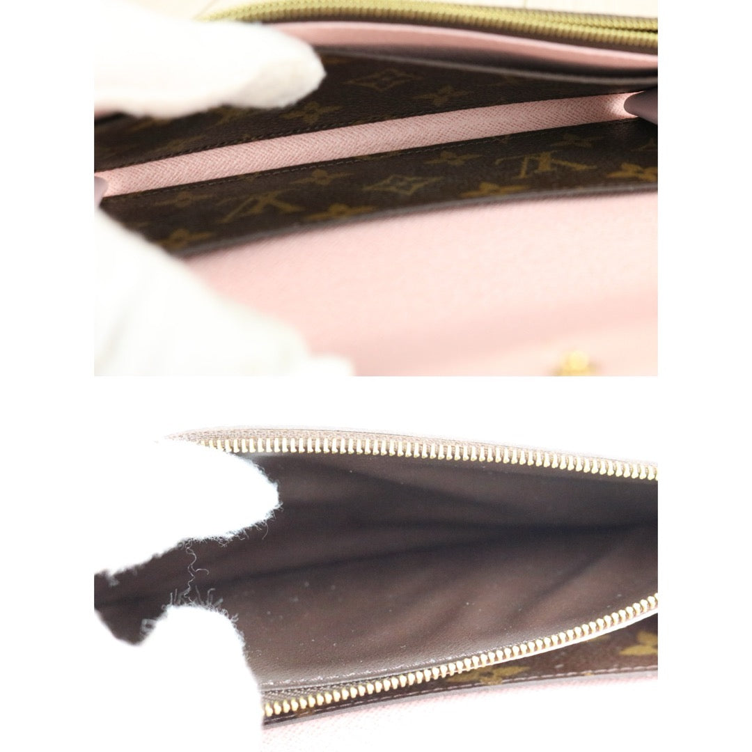 Very Good ( Rank A)｜  LV Monogram Emilie Long Style Wallet ｜S25082512