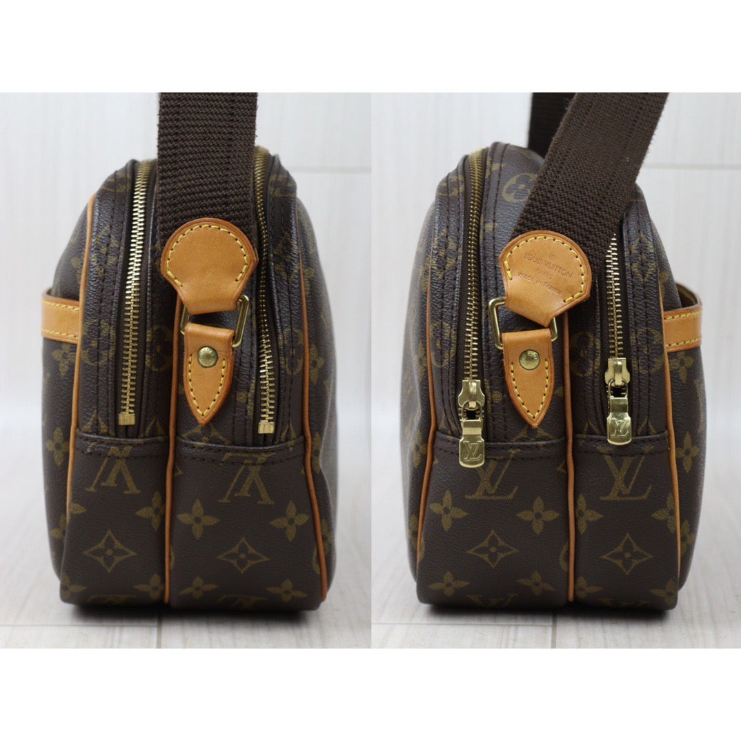 Good ( Rank AB)｜ LV Monogram Reporter PM Shoulder Bag ｜24070102