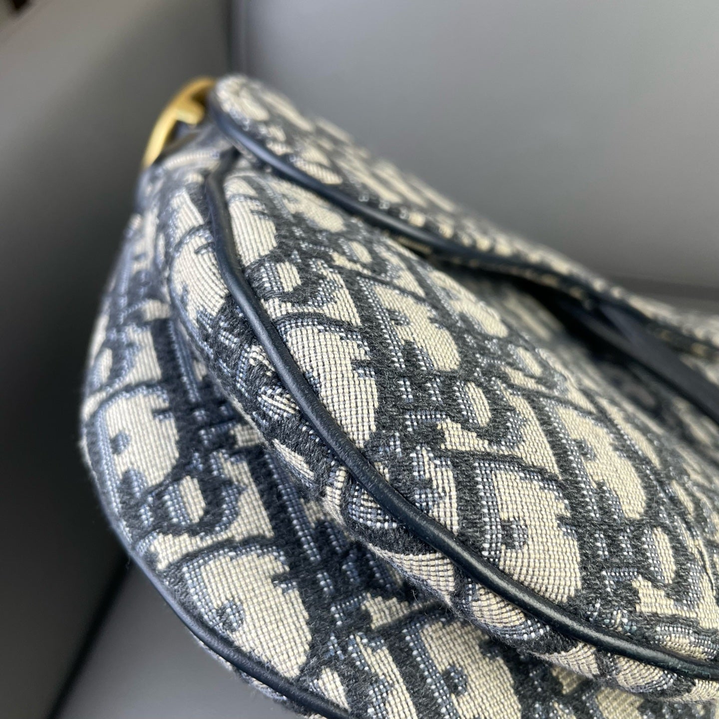 Very Good ( Rank A)｜Dior Trotter Saddle Shoulder Bag Medium