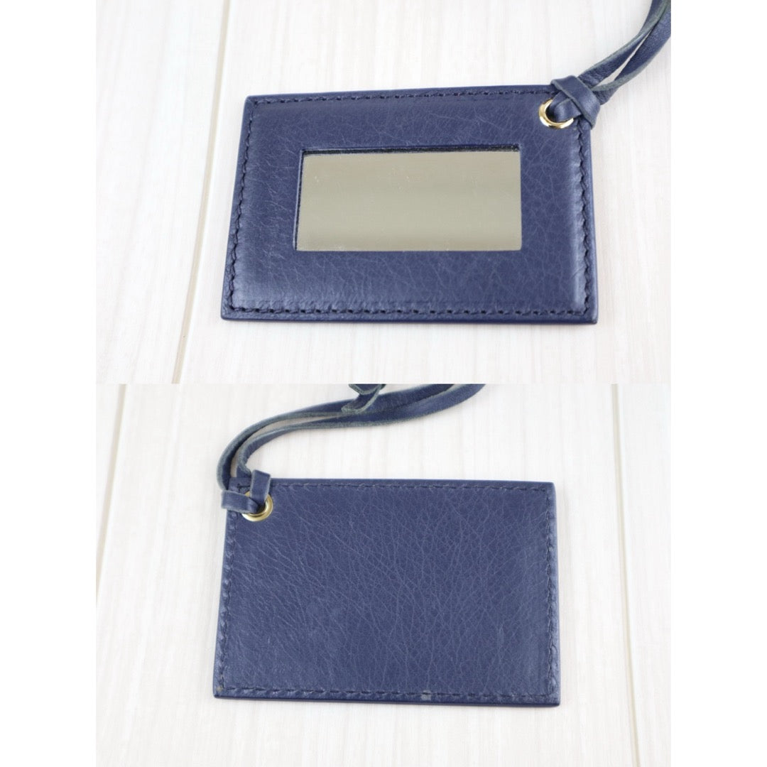 Fair ( Rank B) ｜Balenciaga Le City Shoulder Bag  Blue｜W25070801