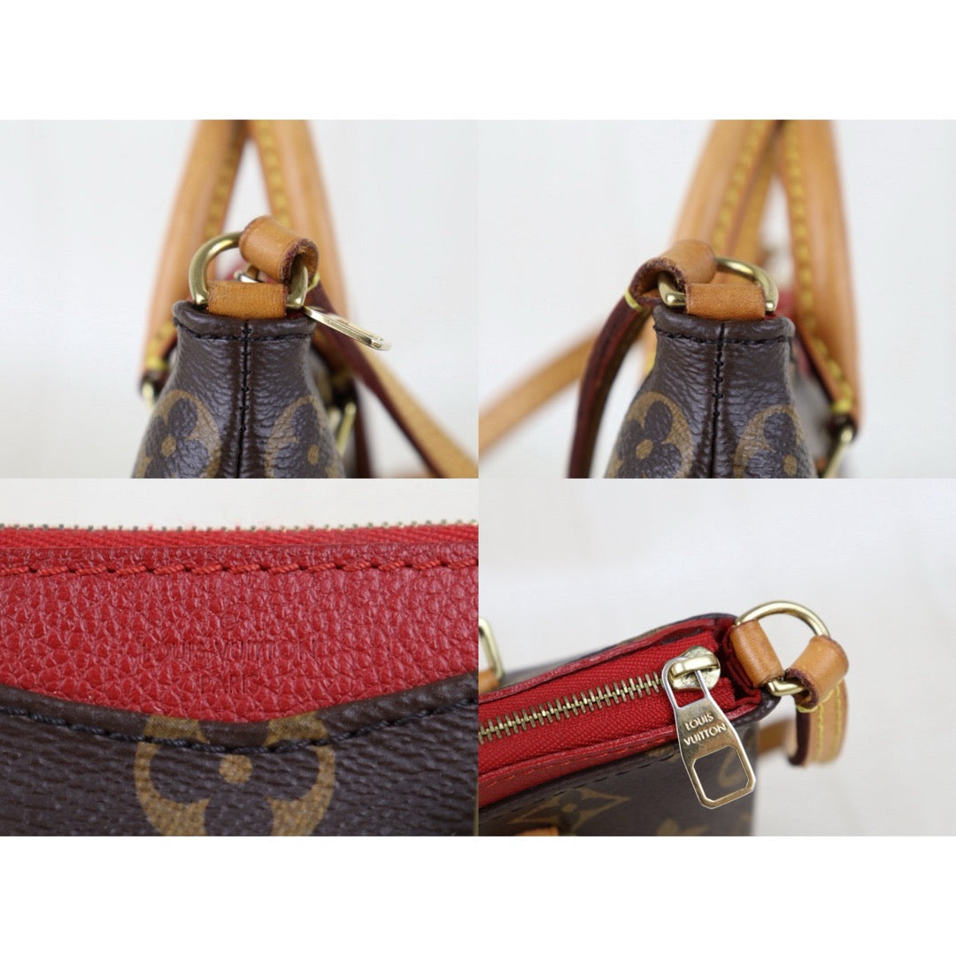 Good ( Rank AB)｜LV Monogram Pallas Nano Handbag With Shoulder Bag｜S25091007