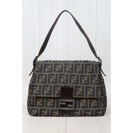 Very Good ( Rank A) ｜ FENDI Zucca Mamma Baguette Shoulder Bag ｜24091208