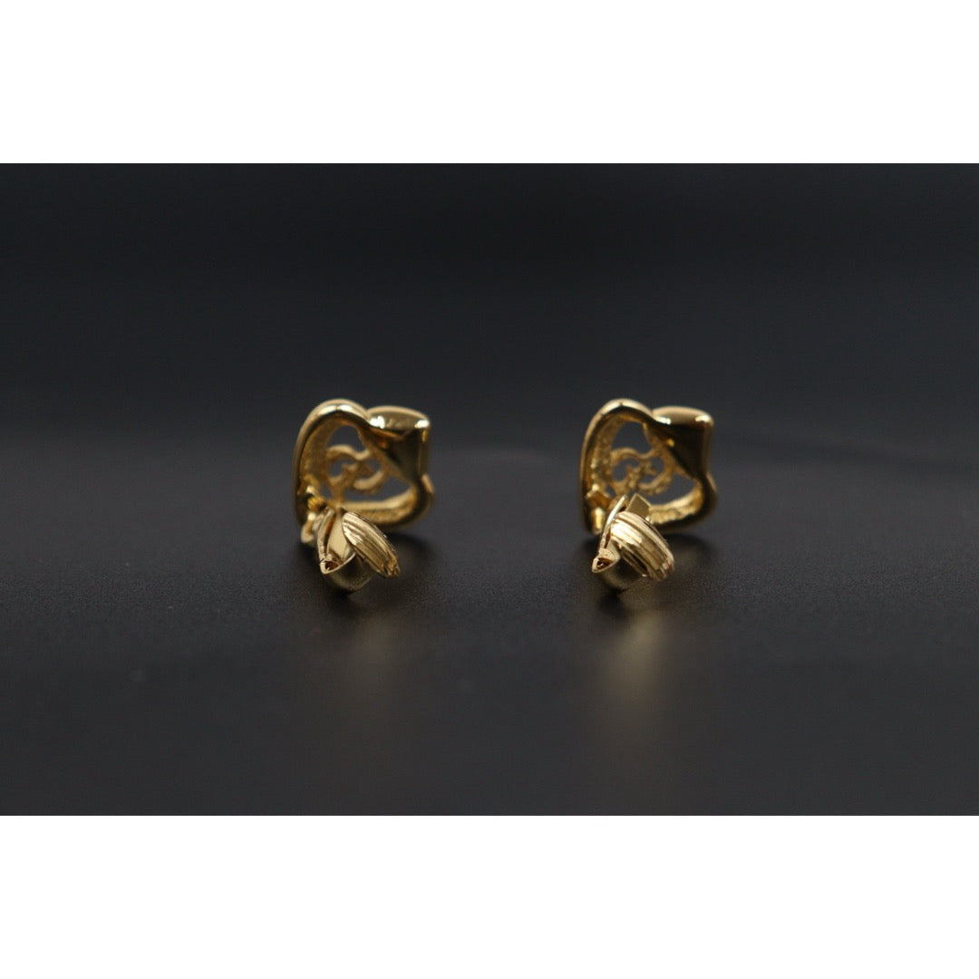 Very Good ( Rank A)｜ Dior CD Heart  Necklace Earring Set ｜V25110619