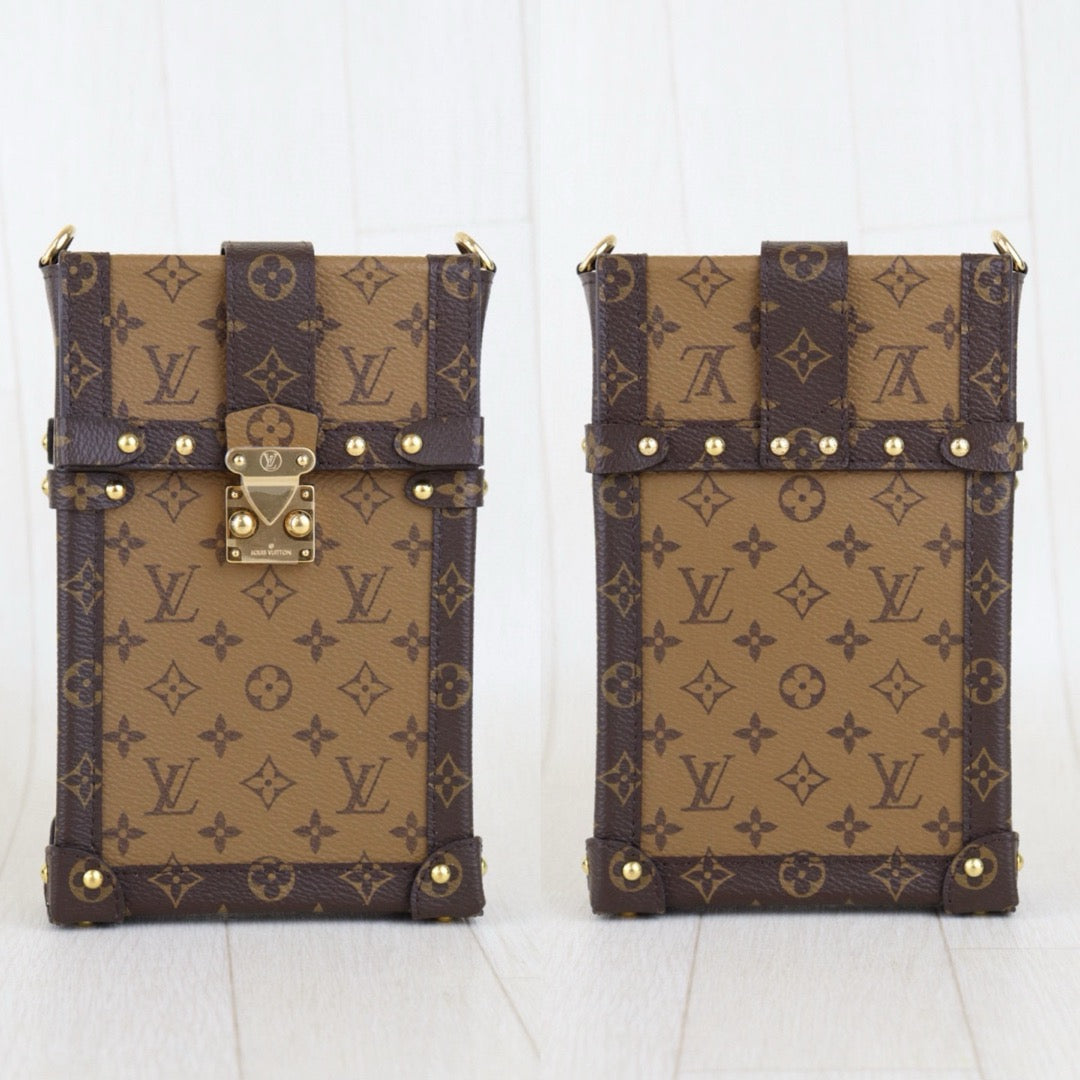 Very Good ( Rank A)｜ LV  Monogram Trunk Phone Pochette Brown｜S25011701