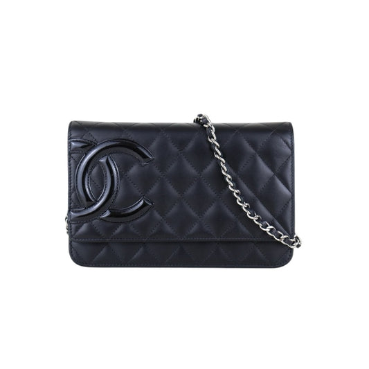 Very Good ( Rank A) ｜ CHANEL Cambon Line Chain Shoulder Bag Black  Made In 2013-2014 Year｜S24121011